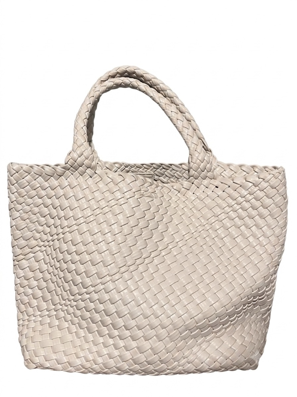 Rachel Zoe Woven Tote in Light Beige - Picture 2 of 9